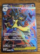 Pokemon Mega Evolutions # 160/132 Mega LucarioEX NEW