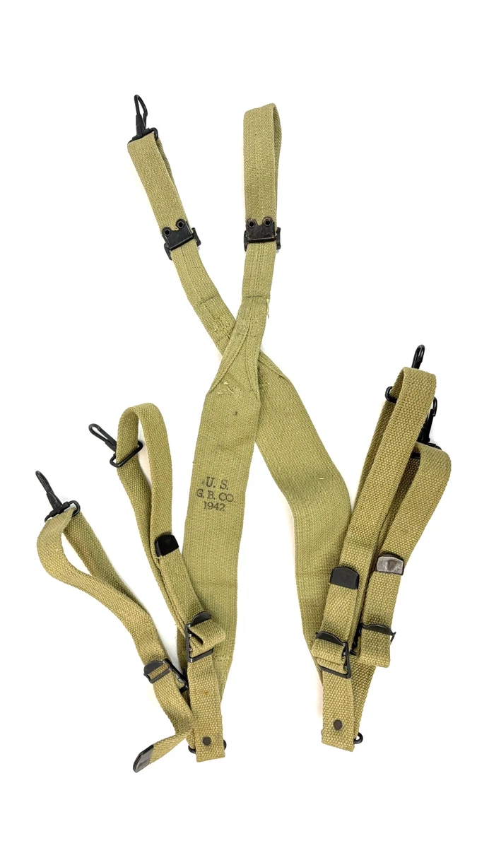 M1936 Suspenders In Original Ww Ii Us Field Gear & Equipment for