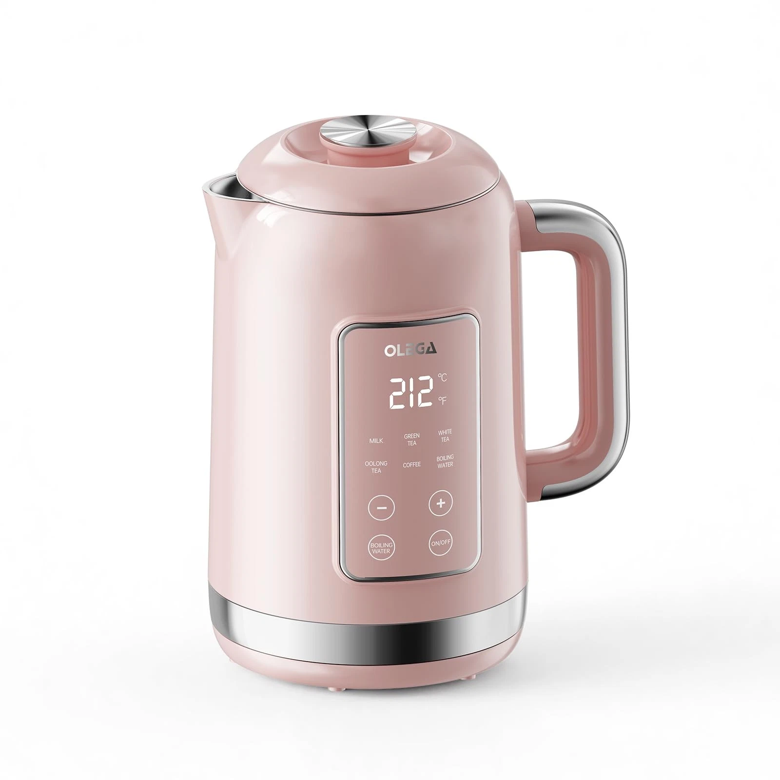 Electric Kettle Temperature Control: 1.5L Stainless Steel Smart Kettle Hot Wa...