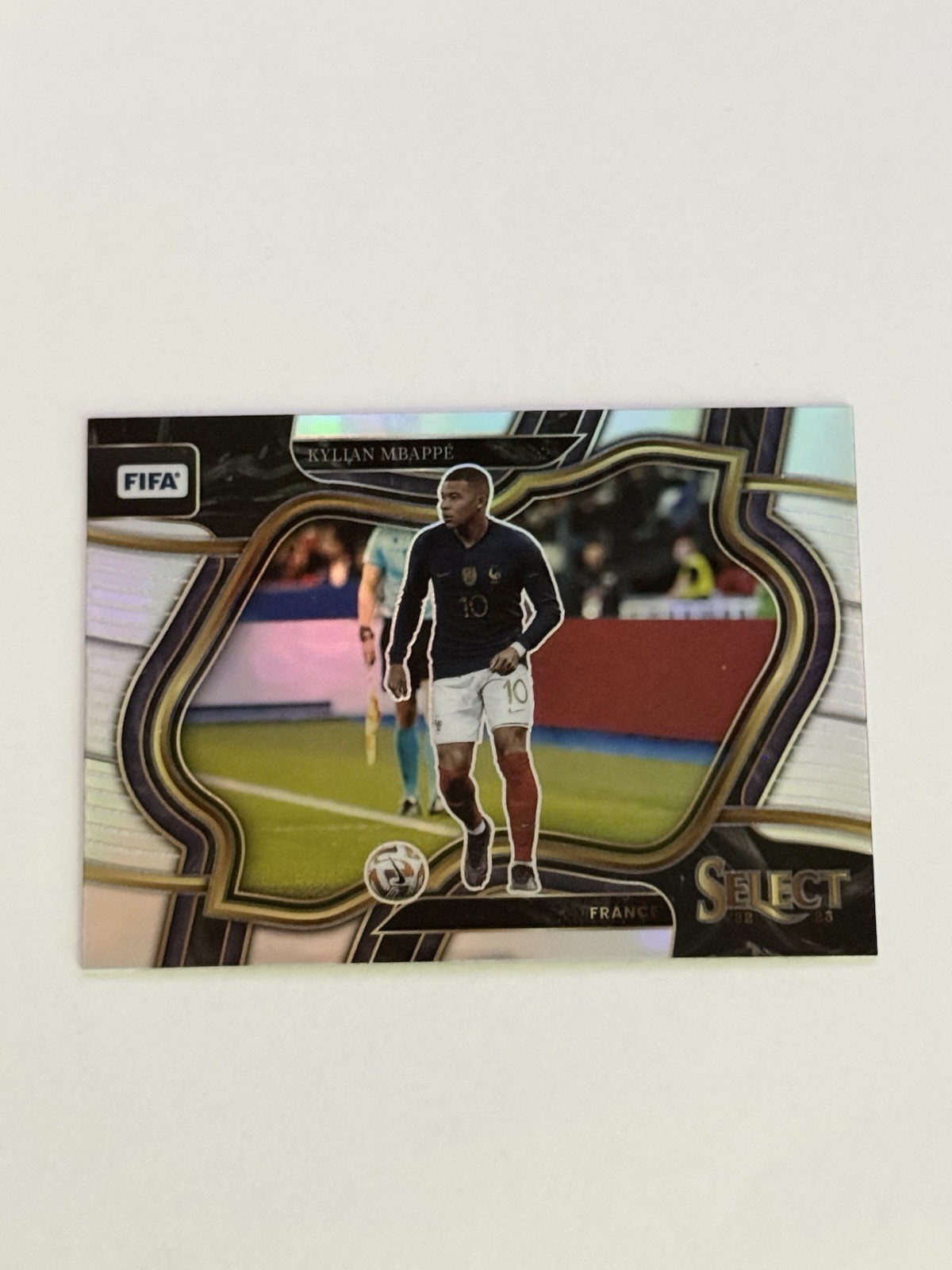 2022-23 Panini Select FIFA - Field Level Kylian Mbappe #217 - Silver Prizm