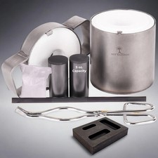 Mini Propane Metal Melting Furnace Kit 5oz Capacity Complete Casting Set NEW