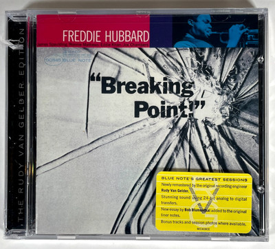 FREDDIE HUBBARD Breaking Point CD NEW & SEALED 2004 RVG Edition + Bonus Tracks