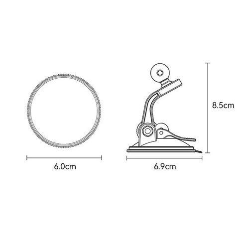 Universal Magnetic in Car Mobile Phone Holder Stand Dashboard 360 Accessories UK - Picture 7 of 7