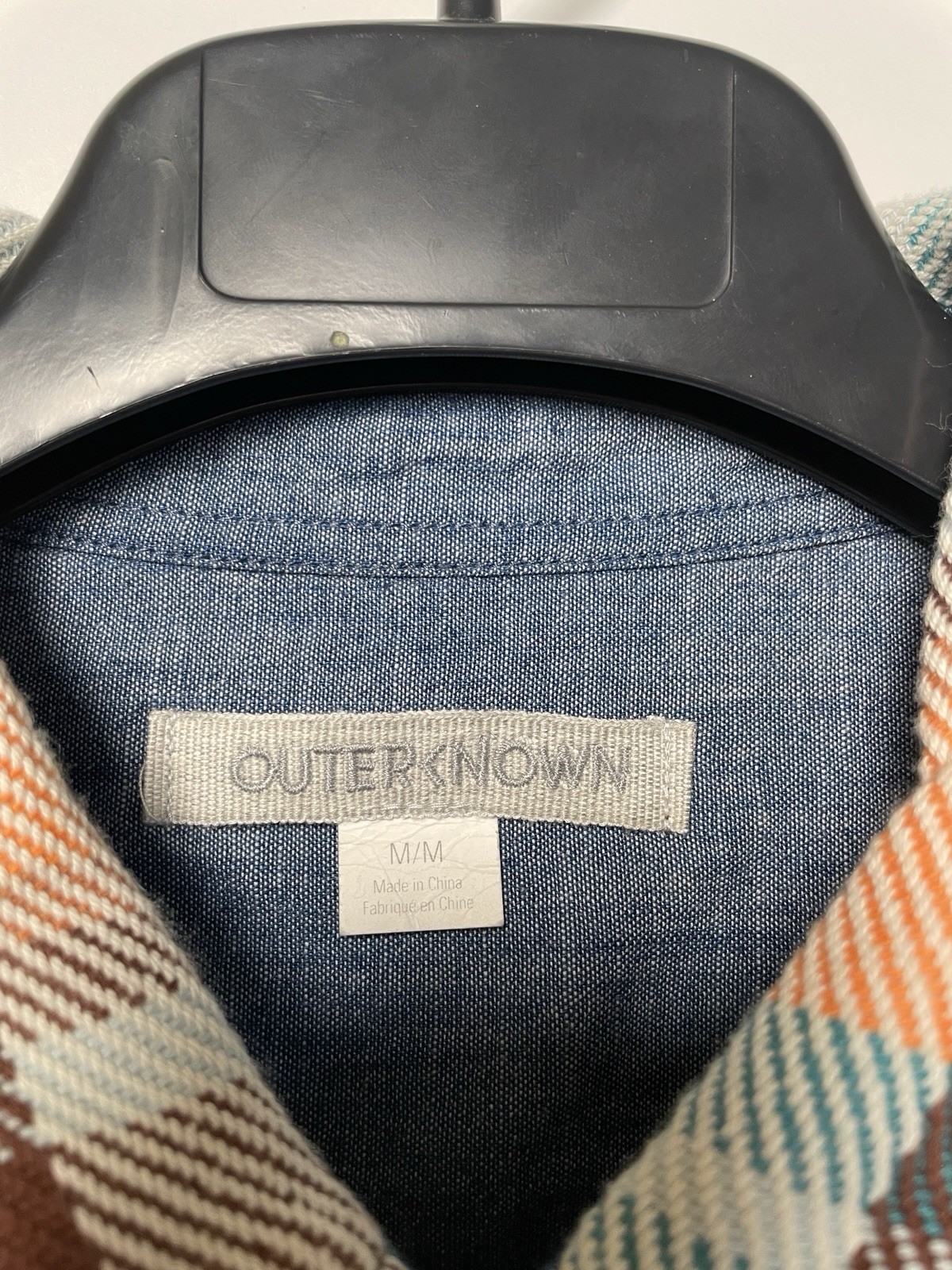 Outerknown Blanket Cotton Twill Button-Up Shirt Men’s Medium