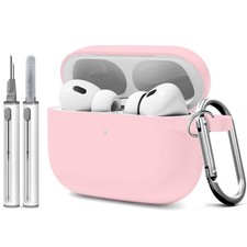 Woyinger for AirPods Pro 3 Case Cover with Cleaner Kit, Soft Silicone Cover f...
