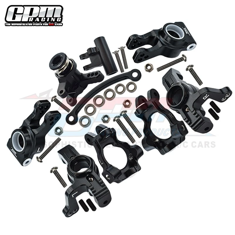 Front + Rear Wheel Hub Mount + Steering for LOSI 1/10 LASERNUT TENACITY ULTRA 4 - Image 4 of 4