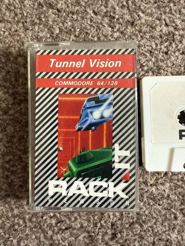 Commodore 64/C64…Tunnel vision GAME ( RACK IT/HEWSON) tested see pic vgc - Afbeelding 2 van 6
