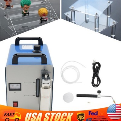 300W 75L Oxygen Hydrogen Water Flame Torch Polisher HHO Acrylic Welding Machine