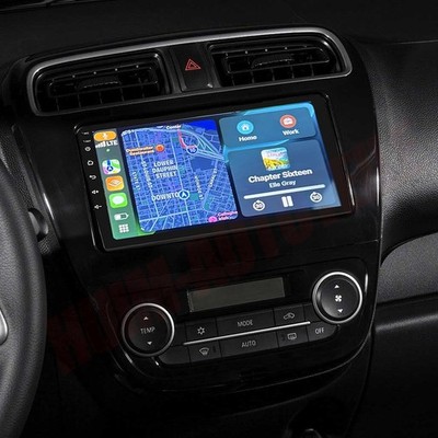 Autoradio Android 14 GPS Navi CarPlay BT 4+64GB Für Mitsubishi Mirage Space Star