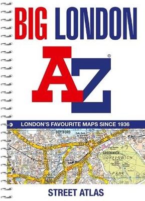 Big London A-Z Street Atlas (Spiral Bound) (UK IMPORT)