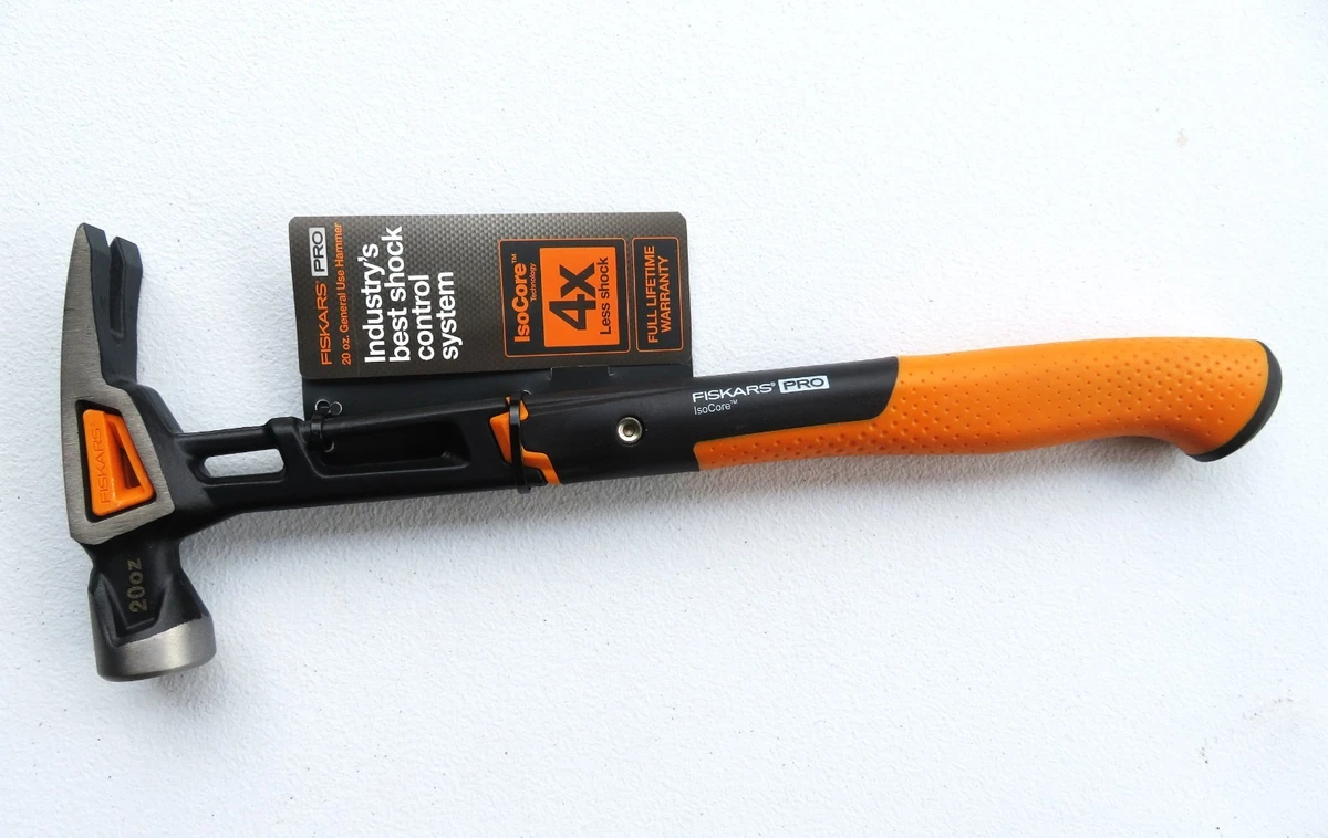 Anti Vibration Hammer Fiskars IsoCore 20 Oz Anti-Vibration Hammer