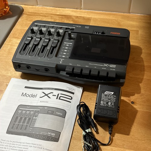 Fostex X-12 (X12) Multitracker Analog Cassette Tape Recorder Multitrack U263717 - Bild 3 von 16