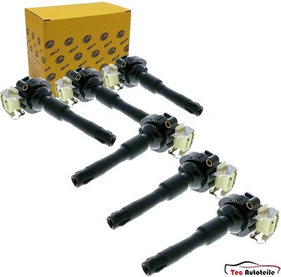 6x Hella Zündspule für BMW 3er E36 E46 5er E39 7er E38 X5 E53 Z3