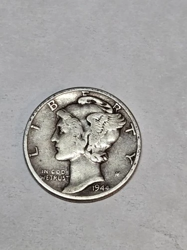 New Listing1944-P Mercury Dime Circulated 90% Silver