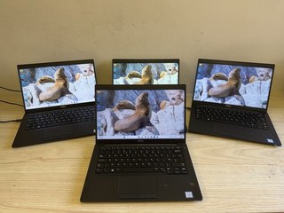 JOB LOT 4 x Dell 7390 Touchscreen Laptops i5 8GB RAM 256GB SSD Win 11 #E137