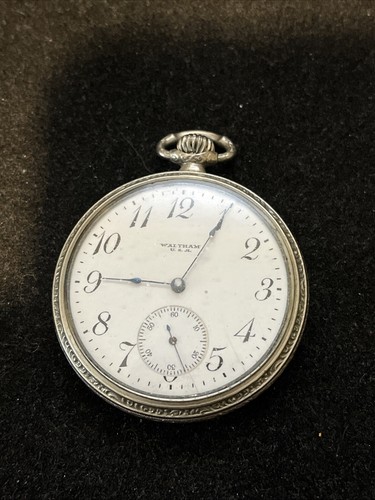 Waltham 1920 Grade 210 7j Pocket Watch Model 1894 size 12s ๐ฅ๐ฅ