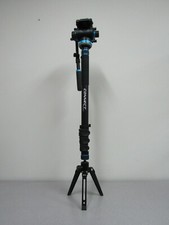 Benro MCT48AFS6PRO Connect Video Aluminum Monopod - Max Load 13.2 lb / 5.99 kg