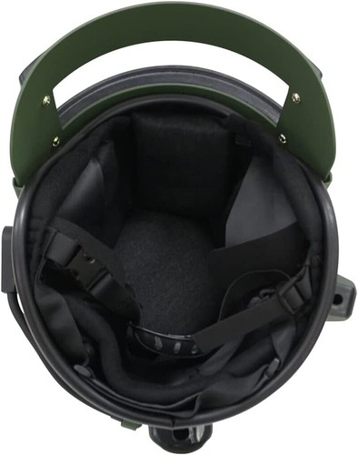 Casco tattico russo Altyn K63 ABS replica guerra fredda copricapo scudo in metallo nuovo - Foto 22 di 25
