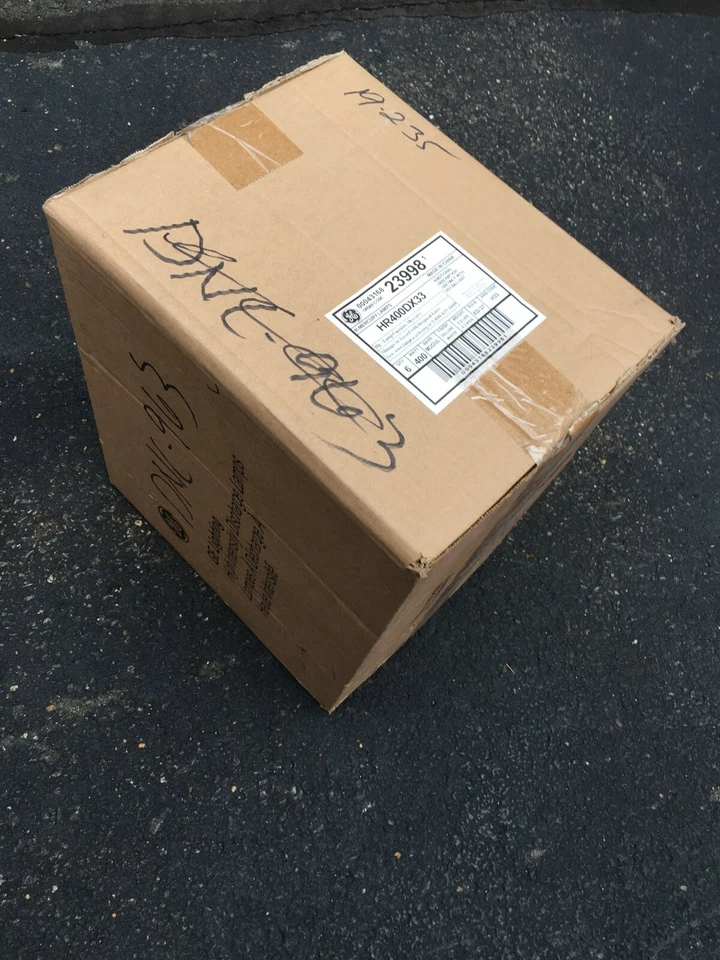 Box of 6 - GE 23998 - HR400DX33 R-Mercury Lamp 400W Deluxe White Mogul ED37 - Image 2 of 4