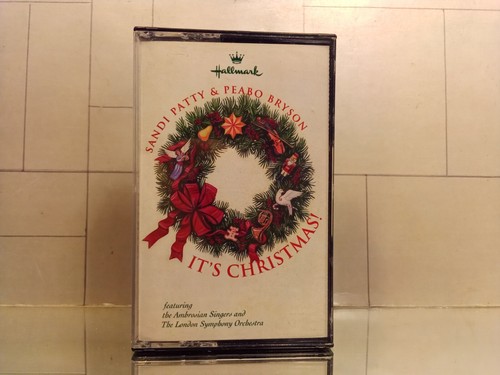 Sandi Patty & Peabo Bryson It's Christmas Hallmark Album Cassette Tape