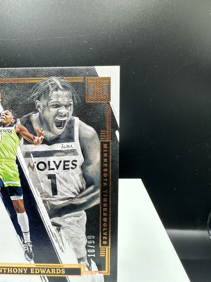 2021-22 Anthony Edwards Panini Impeccable /99 MN Timberwolves Basketball - Image 4 of 4