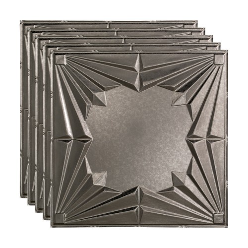 Fasade - Art Deco 2 Fuß x 2 Fuß Verlegung in Deckenfliese/Paneele (5er-Pack) - Bild 37 von 45