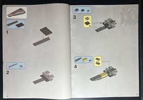 LEGO Star Wars Set 7663 Sith Infiltrator INSTRUCTION MANUAL ONLY