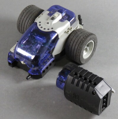 LEGO  Spybotics 3808 Electric Motor Modul Infrarot Violett + Controller Rad