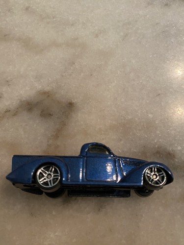 Hot Wheels First Editions Super Smooth Pickup Truck Hot Rod 1:64 Scale Blue 726 - Picture 7 of 8
