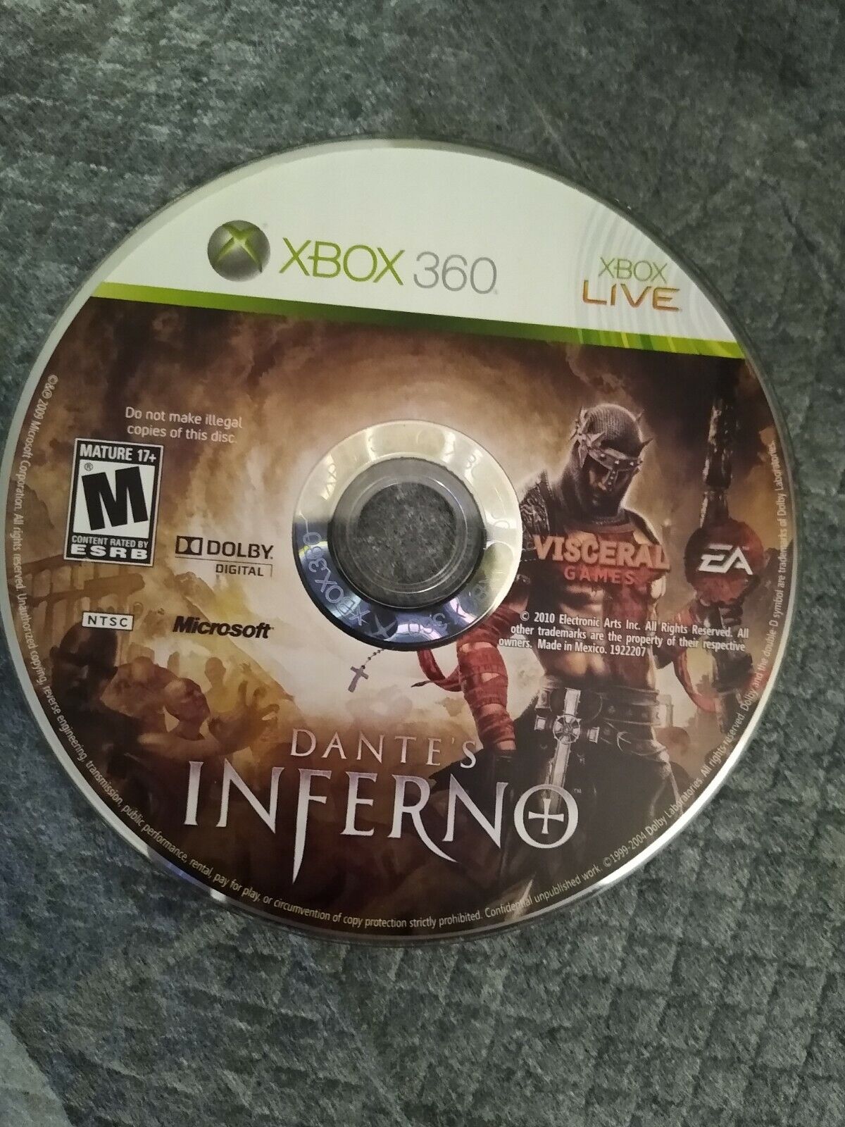 Jogo Dante's Inferno - Xbox 360 (Usado) - Elite Games - Compre na