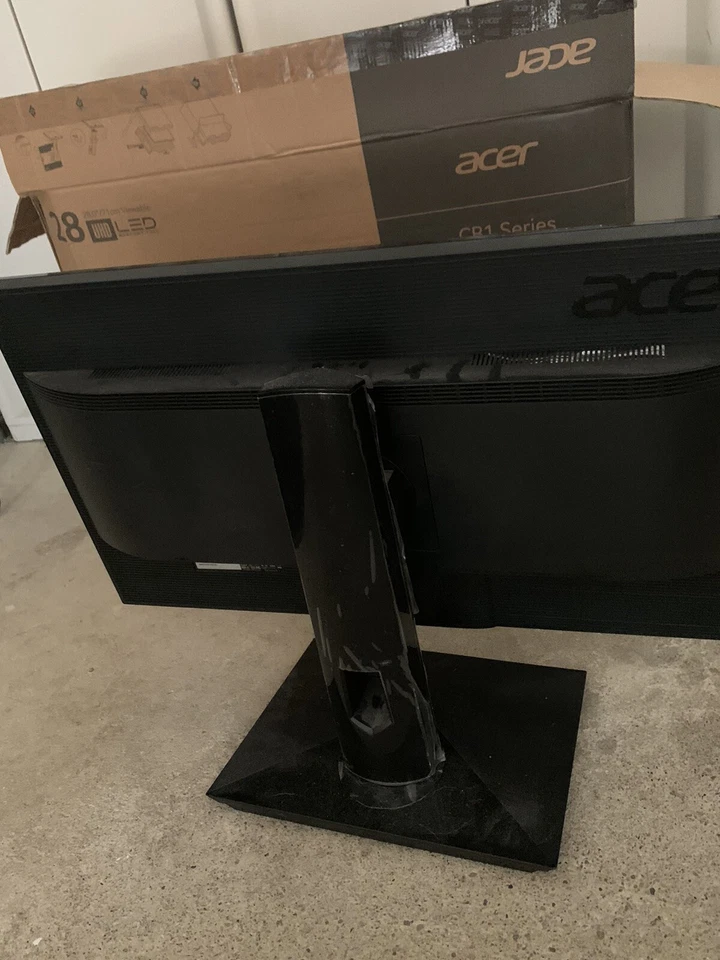 NEW Acer CB281HK 28" LED LCD 4K UHD 2160p FreeSync Monitor 16:9 MAKE OFFER - Image 3 of 4