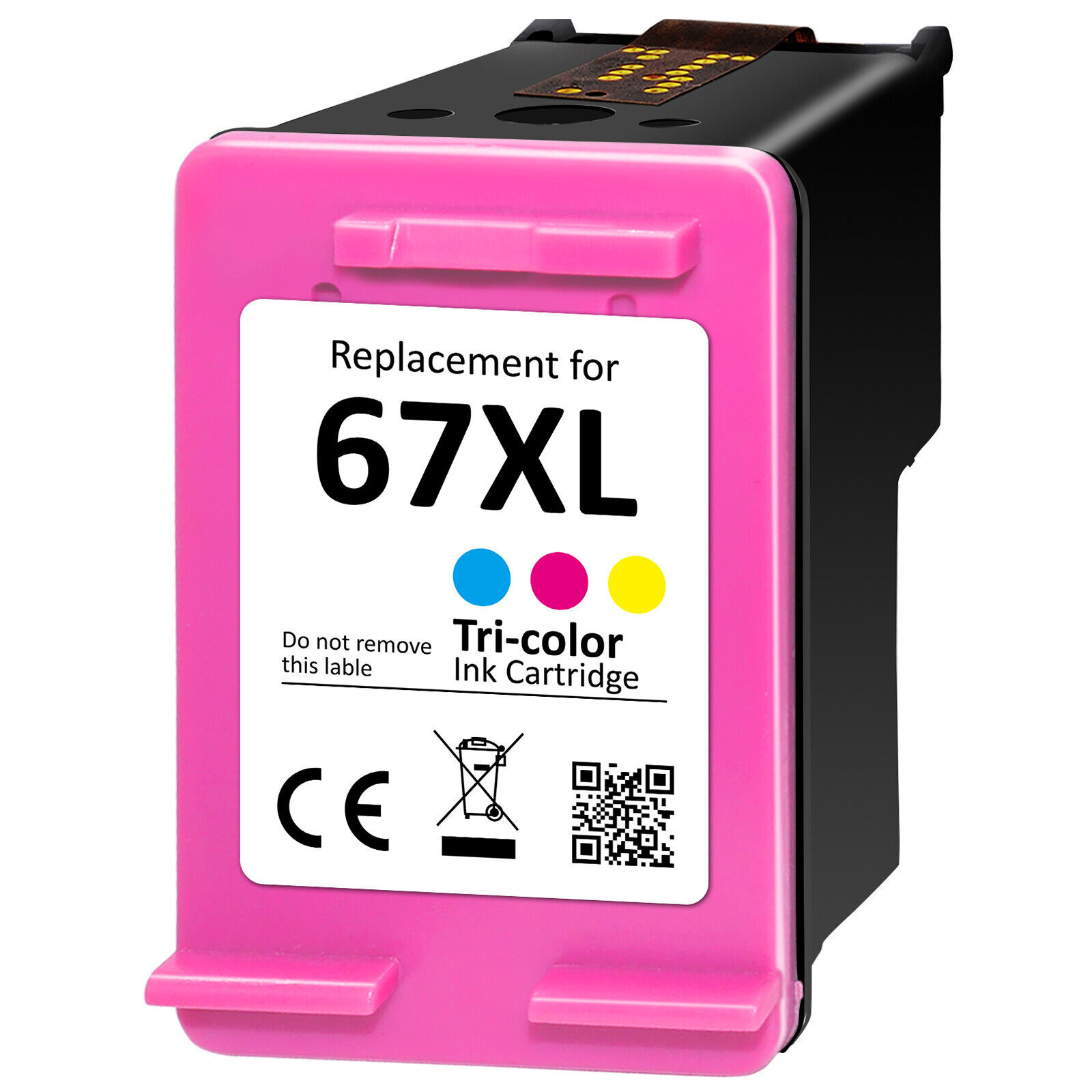 67XL Black & Color Ink Compatible for HP 67 Deskjet 4100e 4110e 4120e