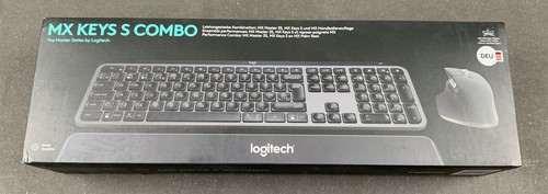 Logitech MX Keys S Combo (Qwertz/De ) – senza Fili Tastiera & Mouse – Nuovo & - Photo 2/4