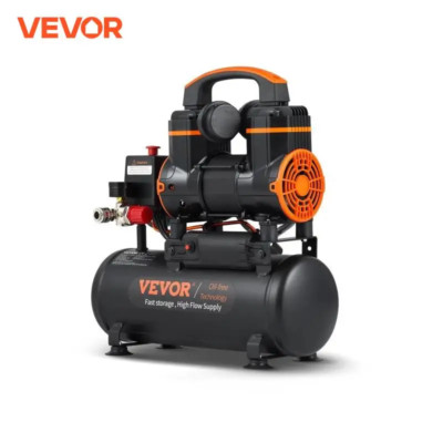 Leiser Luftkompressor VEVOR 9L-35L 900W Ölfrei Tragbar Reifenfüller & Werkzeuge