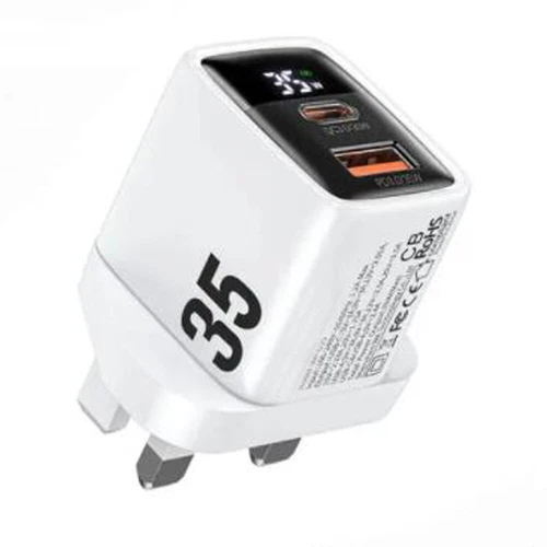 35W Schnellladegerät USB A + Typ C Ladegerät Adapter für iPhone Samsung Xiaomi Laptop - Bild 19 von 22