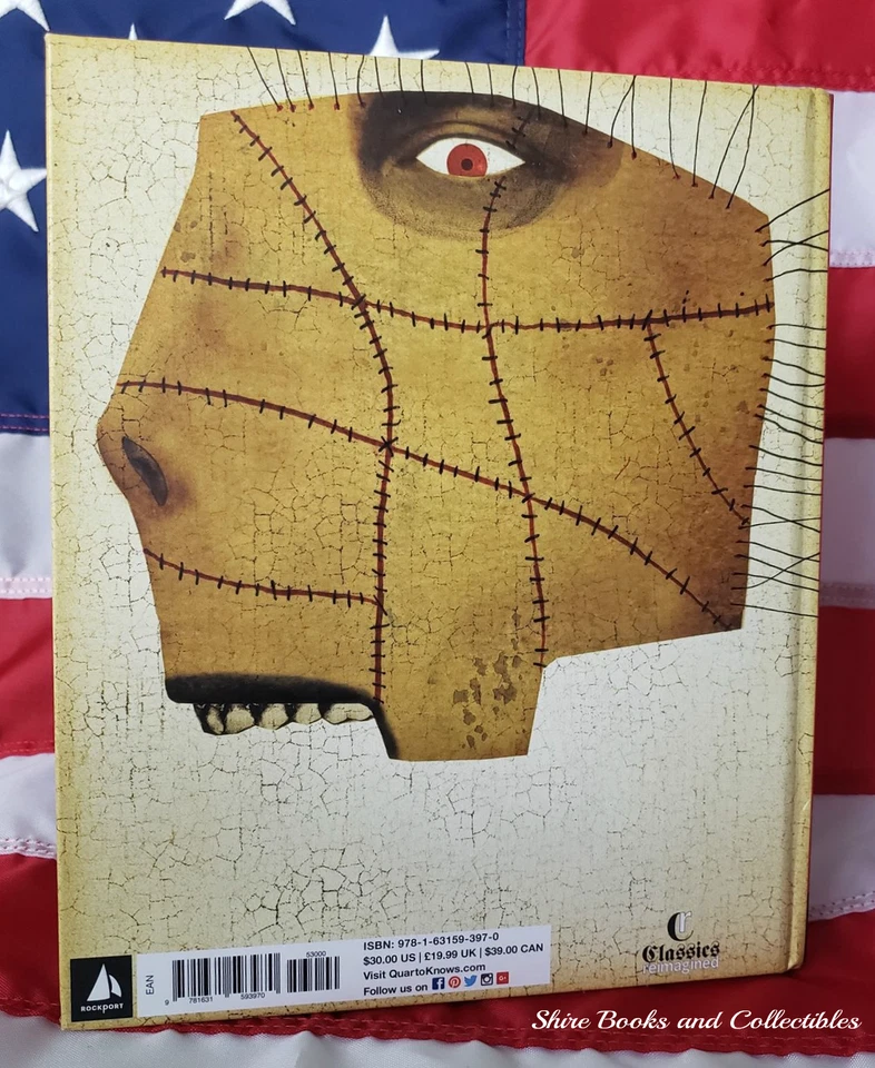 NEW Frankenstein Mary Shelley Illustrated HARDCOVER 200th Anniversary Plunkert - Image 2 of 4