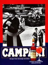 CAMPARI magazine AD #9 RARE 1997 OUT OF PRINT THE APERITIF AD