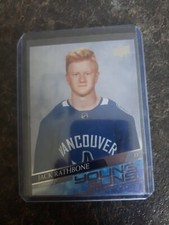 2020-21 Upper Deck Extended Series Young Guns YG Jack Rathbone RC Card# 717