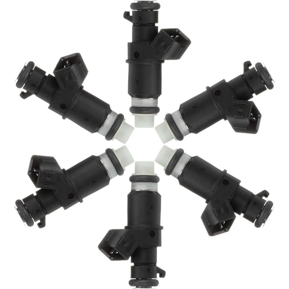 Inyectores de combustible 6 piezas FJ485 para Honda Odyssey 2005-2017 2004-2007 Saturn Vue 3,5 L Foto 3 de 4