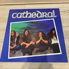 CATHEDRAL "The Ethereal Mirror" Original 1993 Promo only 12x12 Poster Flat