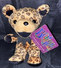 Vintage 7  Grateful Dead Delilah Bear Plush Beanie Leopard Print