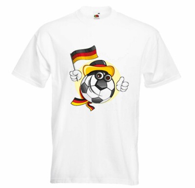T-Shirt FUSSBALL FOOTBALL DEUTSCHLAND GERMANY WELTMEISTER EUROPAMEISTER FRANCE