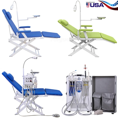 Dental Portable Delivery Unit with Air Compressor/Air Turbine Unit/Chair 4Hole