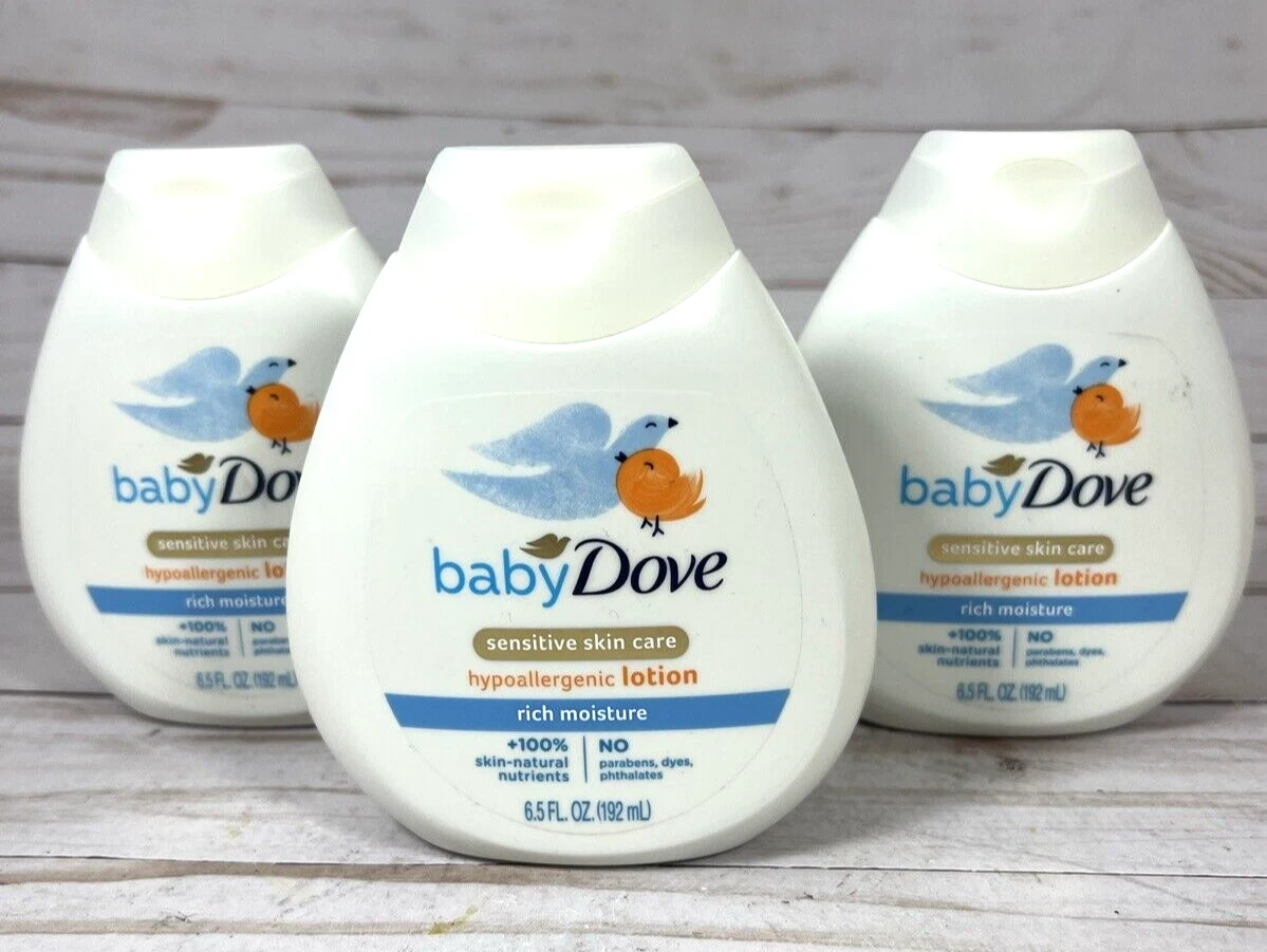Baby Dove Sensitive Skin Care Hypoallergenic Lotion Rich Moisture 6.5oz (3 Pack)
Opens in a new wind