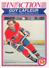 1982-83 O-Pee-Chee Hockey Guy Lafleur In Action #1857 NM/MT MONTREAL CANADIENS