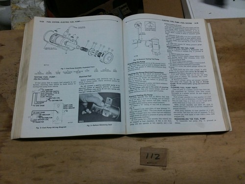 Camión Dodge 1966 fabricante de equipos originales 500-1000 cabina baja delantero e inclinable tienda servicio manual de reparación - Imagen 5 de 6
