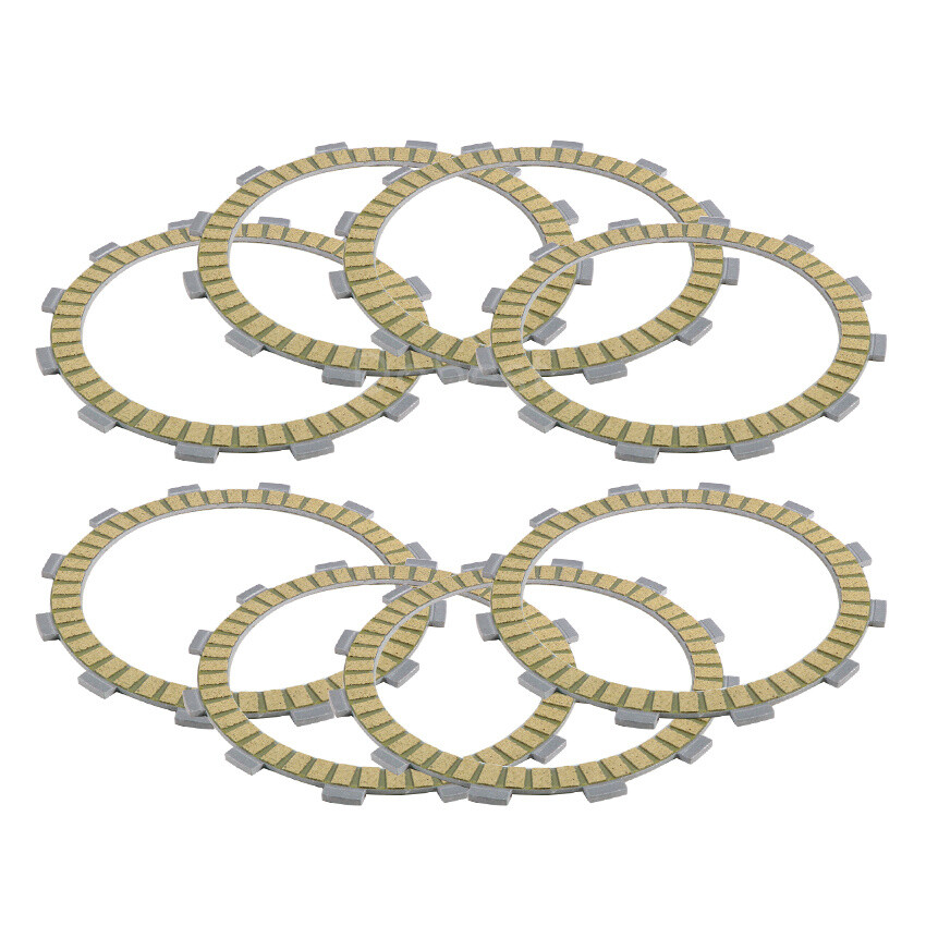 High-Quality Clutch Friction Plates for Kawasaki VN800 Vulcan 800 (1995-2005) and VN750 Vulcan 750 Models