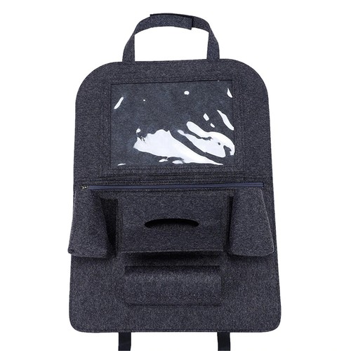 Car Back Seat Organiser Tablet iPad Holder Travel Organizer Multi Pocket Storage - Picture 17 of 22