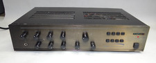 Speco Technologies PL-260A 7 Zone Commercial PA Amplifier Amp Some Static 