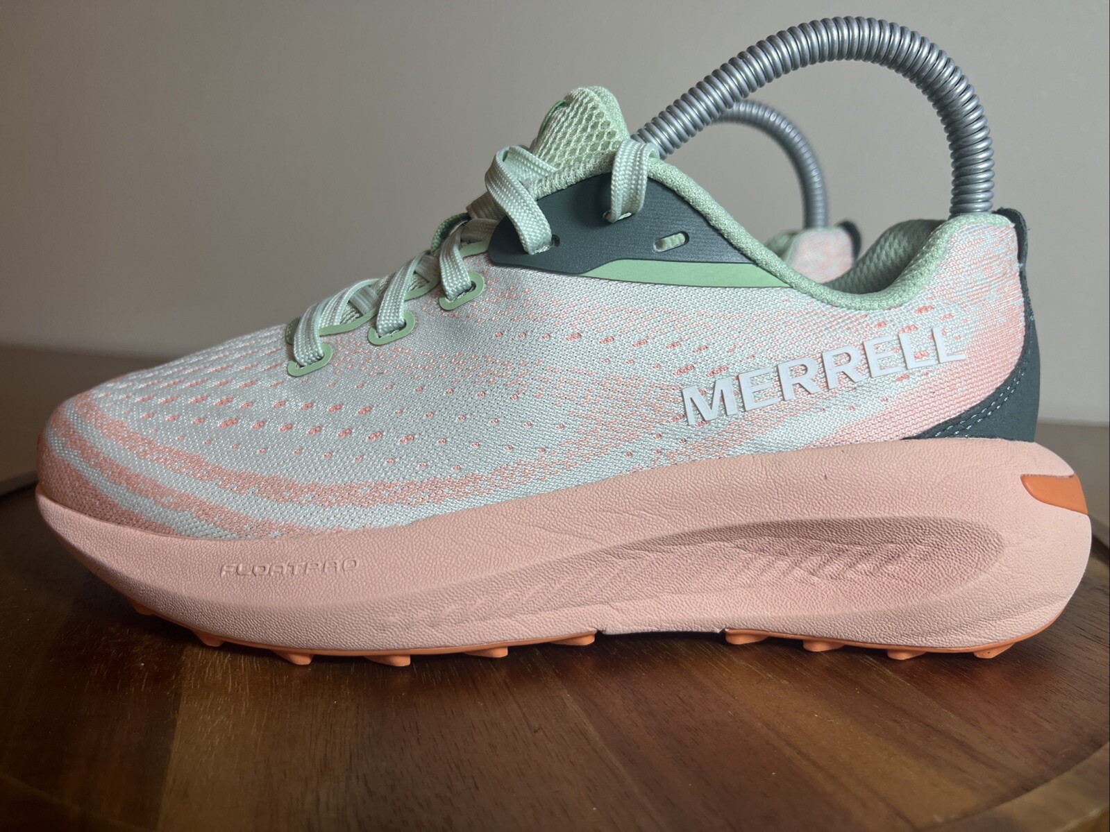 Scarpe da corsa Merrell Morphlite Trail Running Mentha Peach da donna taglia 5